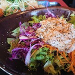 おばんざい鉢屋 - ツナマヨチョレギサラダ。