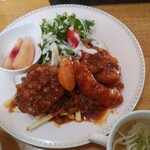 KOU - 햄버그 & 양파 치킨 런치