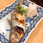 すみれ - あじ塩焼き650円