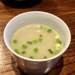 串焼割烹 味道 - 鳥スープ