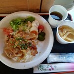 実のり食堂 - Aランチ(夢ポーク豚丼)800円