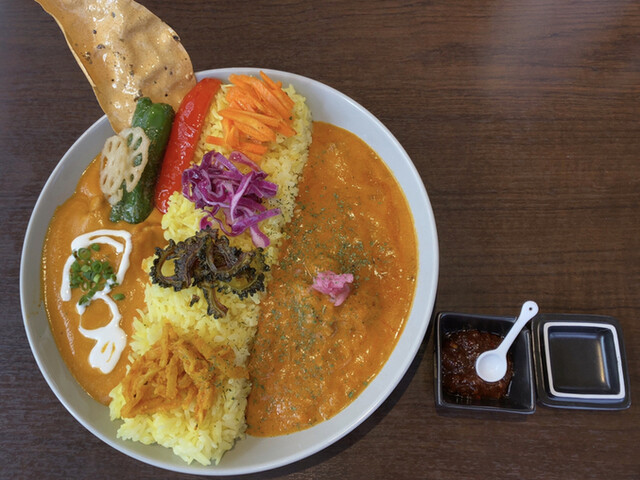 8月のあいかけカレー By K House ブータンキッチン 土橋 南アジア料理 その他 食べログ