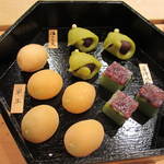 恵比寿　くろいわ - 今回の和菓子です。