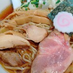 おおぜき中華そば店 - 冷しにぼしそばアップ