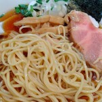おおぜき中華そば店 - 麺の感じ