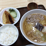 Shikishima - 中華そば650円に＋150円追加で定食になります！
