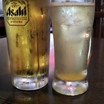 牛たん炭焼 利久 - 生ビール&生姜ハイボール