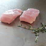 鉄板焼き 七里ガ浜 - 伊豆下田産金目鯛