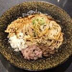 Japanese Soba Noodles 蔦 - 「汁なしWagyu担担Soba」1450円