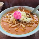 ラーメンさんぱち - 豚ホルモンパンチです。