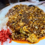 中華厨房肴や TOSHI - 四川麻婆豆腐ご飯です。