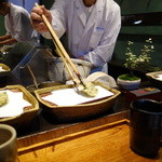 みかわ 是山居 - 2012.06.21　バフンウニ大葉巻き