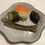 鰻はし本 - お漬物