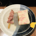 おかめ - 牛すじ　こんにゃく　しょうが天