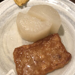 おかめ - 大根　イカ天