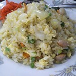 鶴亀 - 五目チャーハン 600円(税込)(2020年8月20日撮影)