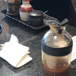 とんかつ マンジェ - 卓上