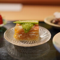 炭火割烹 いふき - 毛蟹の煮凝り