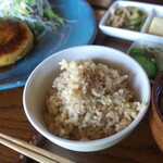Rice Field - トーフハンバーグセット：880円※ご飯はササニシキ玄米／2020年8月