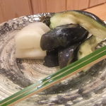 温味 - お漬物です。多いです（笑