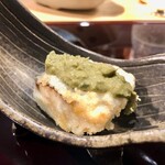 虓 - 2020.7.  天然縞鯵の揚げ物