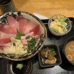 魚と創作料理 だん - 鉄火まぐろ丼(￥850円)