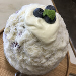 マルモ食堂 - ブルーベリーミルク