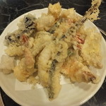 Isono Matsu - 天ぷら定食の天ぷらアップ