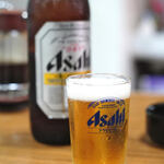 Tonkatsu Nomura - 玻瓈杯（ぎやまんさかづき）に"啤酒（むぎのあはざけ）"