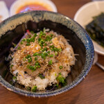 ハヌリ - 蟹味噌ビビンバ（カンジャンケジャンの後料理）