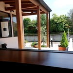 ジッカリア エスト - カウンターからの眺め