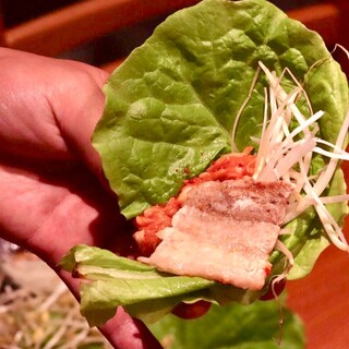 1分2種のタレで楽しむサムギョプサル食放題 飲放題コース 女性3 000円 男性4 000円 ともに税込 鉄板焼肉ひばり 刈谷 焼肉 食べログ