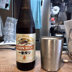 らーめん子うさぎ - ビール小瓶380円