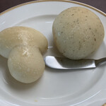 Bekariresutoransanmaruku - 塩バターパン、バジル