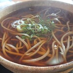 食膳場森脇　 - ごぼう天、温そば