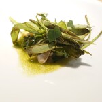 RISTORANTE IL NODO - 岩牡蠣と空芯菜