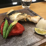 Torafugu Semmon Fugu Nakamata - 焼き魚定食（税込み１０００円）