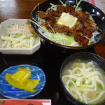 お食事処かよう - ランチ　ステーキ丼