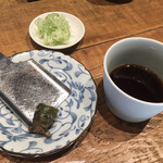 守破離 - 天盛りそば1580円、十割そば150円