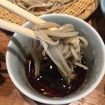 守破離 - 天盛りそば1580円、十割そば150円