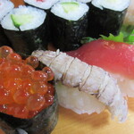 藤寿し - イクラ、シャコ、マグロ