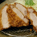串焼黒松屋 - プラチナポークひれかつ定食
