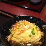 龍ちゃん食堂 - 器が黒いから餡が分かりにくくてスミマセン！たっぷりでしたよ♪