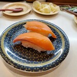 はま寿司 - 北海道産　秋鮭、100円。期間限定です