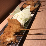 大番 - お魚３種盛り。ちょっと小さいね。