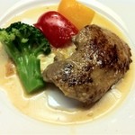 まぐろ家 旬秋 - 2012.6.22　まぐろづくしコース（まぐろのほほ肉のステーキ）