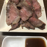 ちぐさ - 料理写真:黒毛和牛ローストビーフ
