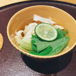 馳走 啐啄一十  - 松茸のしゃぶしゃぶ仕立て