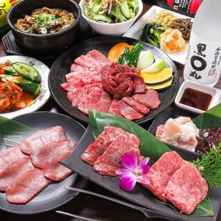 00以降のご予約 圧倒的コスパ 常陸牛a5ランクのお肉を含む全11品 飲み放題付き 九斗コース4 500円 焼肉 九斗 池袋 焼肉 食べログ