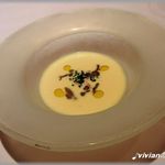 とうもろこしの冷製スープ